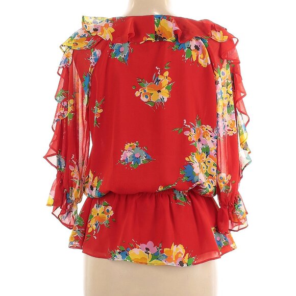 Lauren Ralph Lauren Ruffled Top - Large - Picture 6 of 10